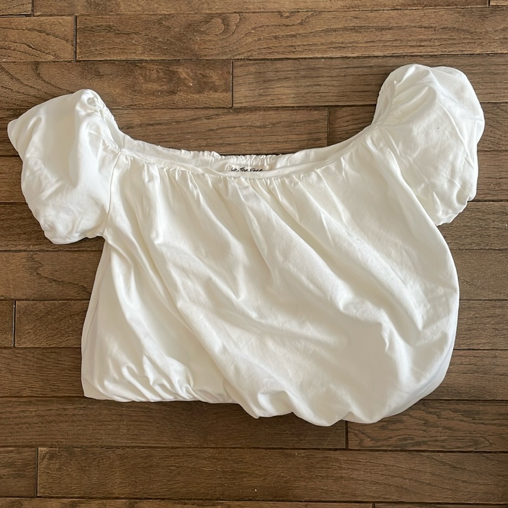 NWOT never worn white off the shoulder top